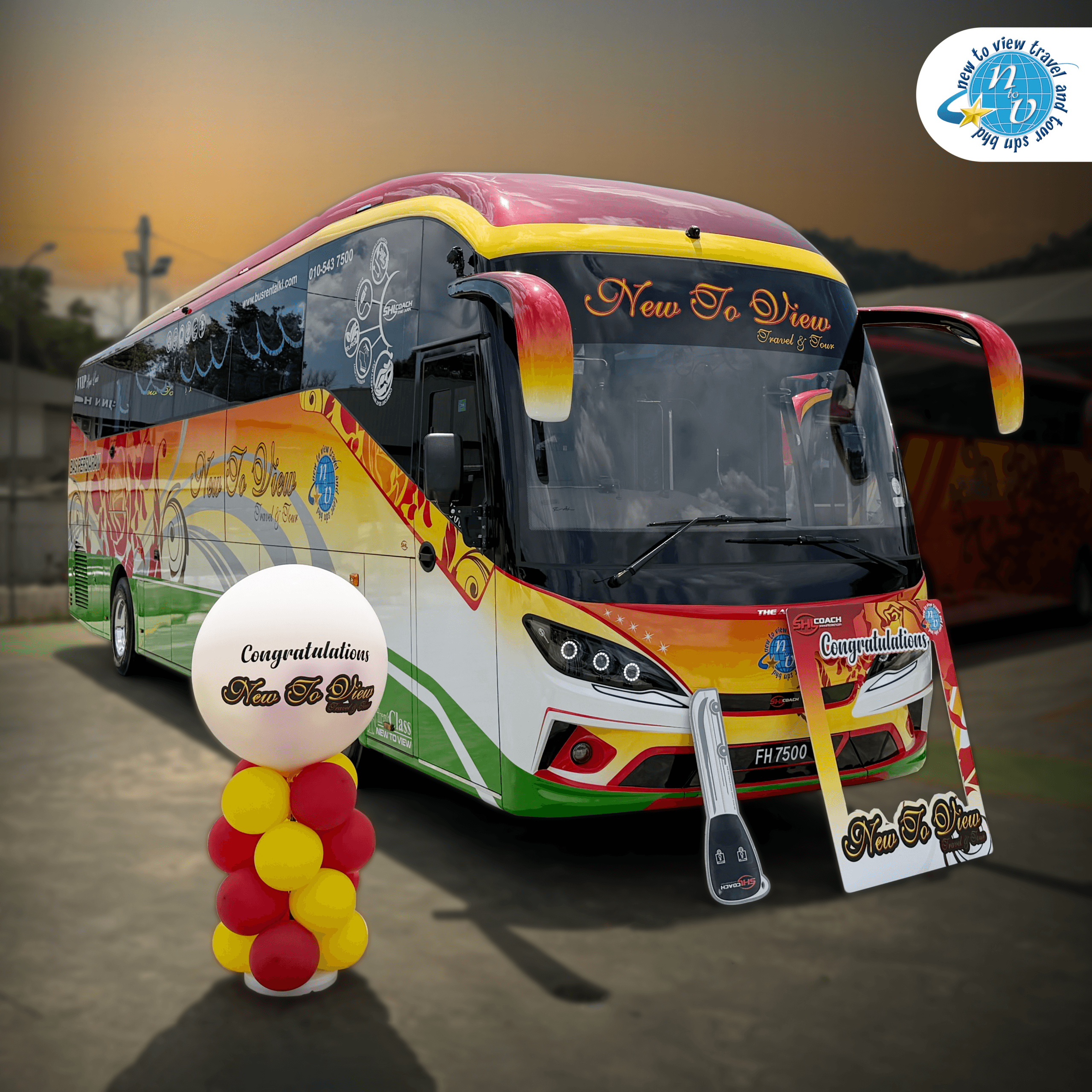 Best VIP Bus Rental in Kuala Lumpur & Selangor